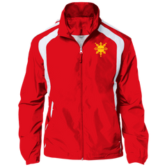 CoolPinoy Yellow Sun and Stars Jersey-Lined Raglan Jacket