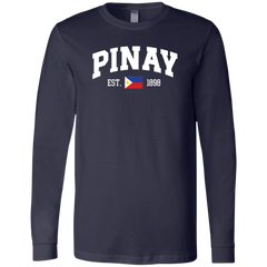 Pinay Est 1898 Unisex Jersey Long Sleeve T-Shirt