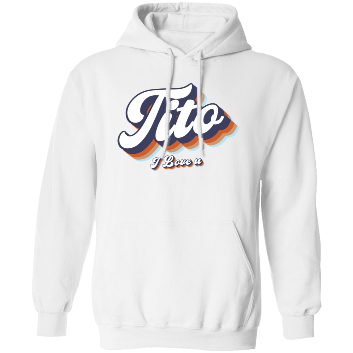 Tito I Love U Unisex Pullover Hoodie