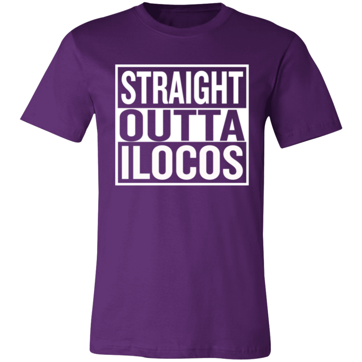 Straight Outta Ilocos Unisex Jersey T-Shirt