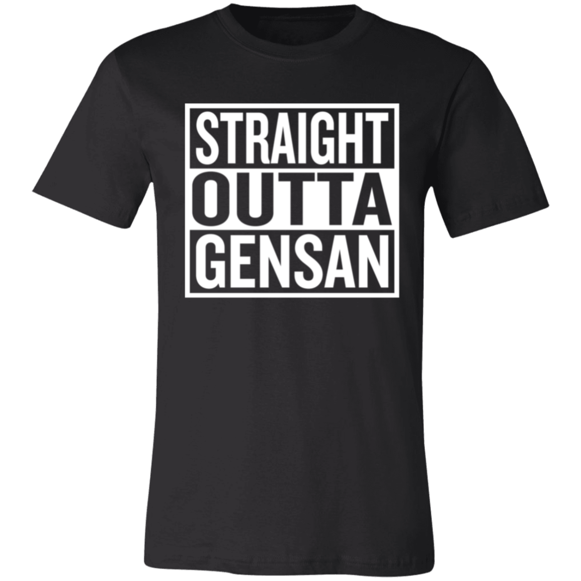 Straight Outta Gensan Unisex Jersey T-Shirt