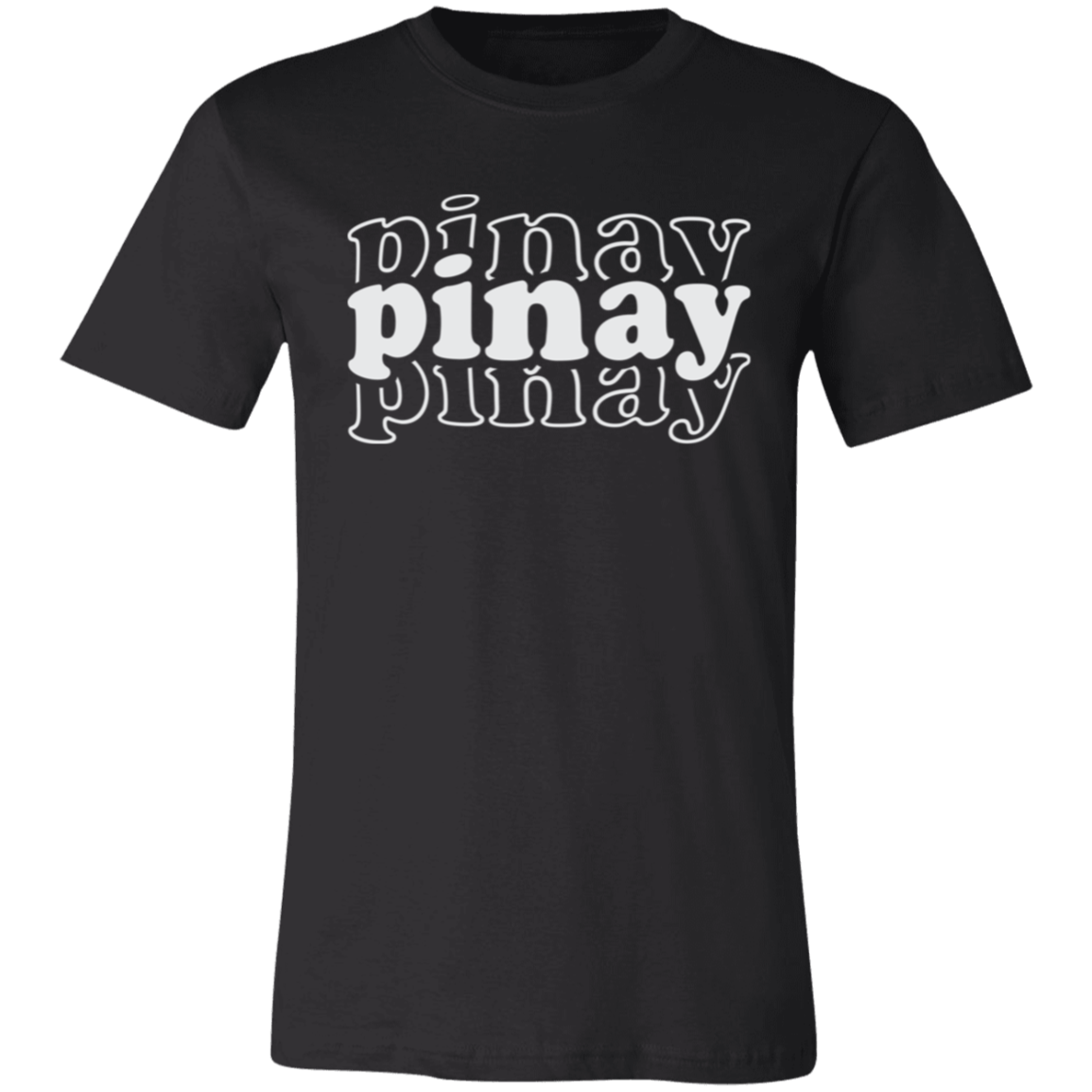 Pinay Triple Unisex Jersey T-Shirt