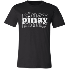 Pinay Triple Unisex Jersey T-Shirt