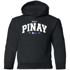 Half Pinay Youth Pullover Hoodie