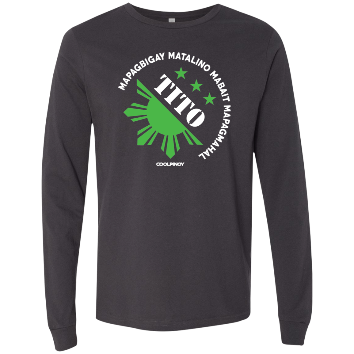 Matalino Mapagmahal Tito Mens Jersey Long Sleeve T-Shirt