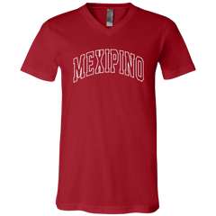 Mexipino Unisex Jersey V-Neck T-Shirt