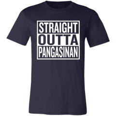 Straight Outta Pangasinan Unisex Jersey T-Shirt