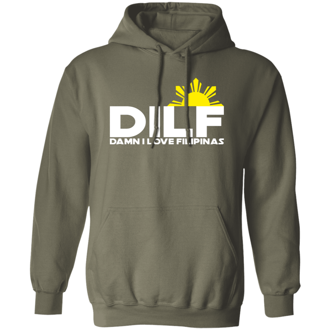 DILF Damn I Love Filipinas Unisex Pullover Hoodie