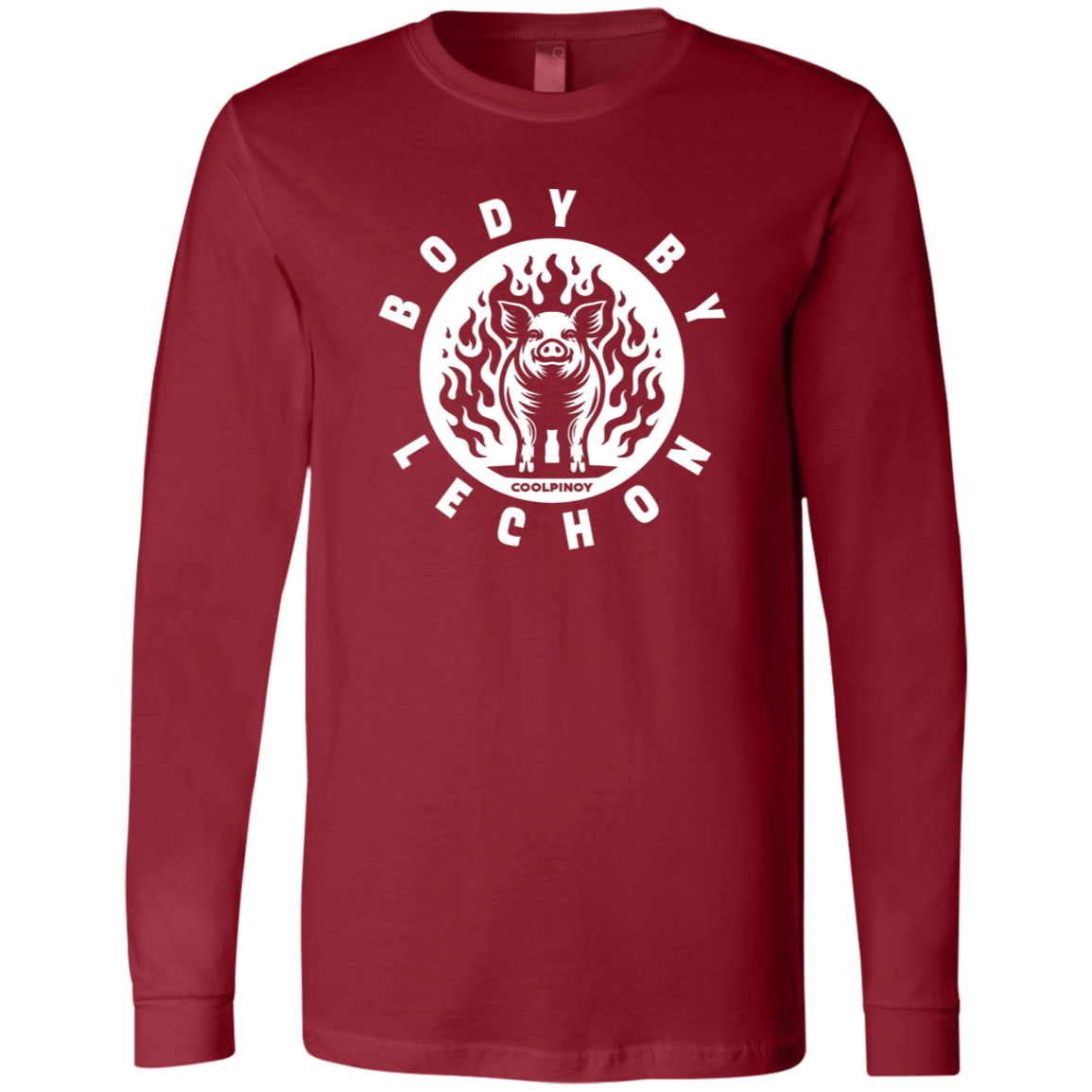 Body By Lechon Circle Unisex Jersey Long Sleeve T-Shirt