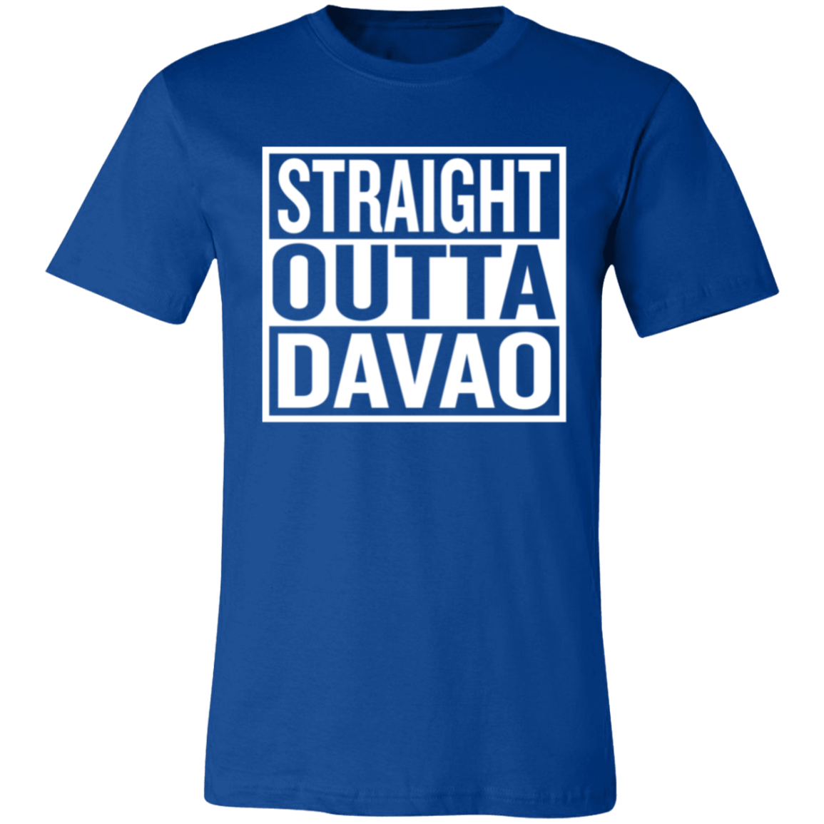 Straight Outta Davao Unisex Jersey T-Shirt
