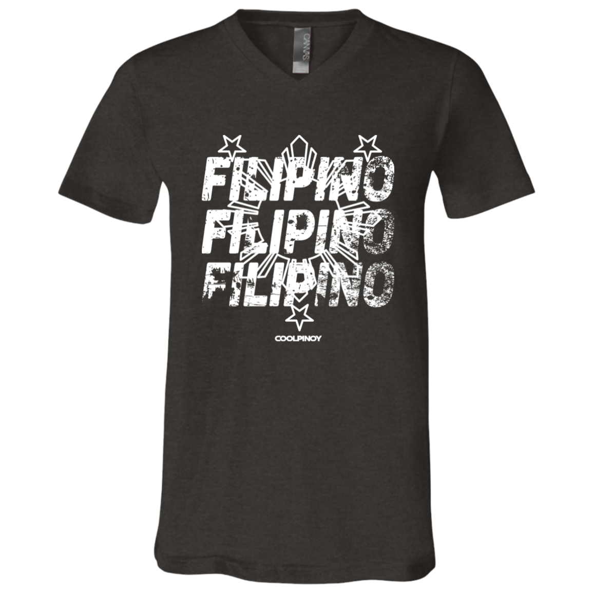 Filipino Filipino Filipino Unisex Jersey V-Neck T-Shirt