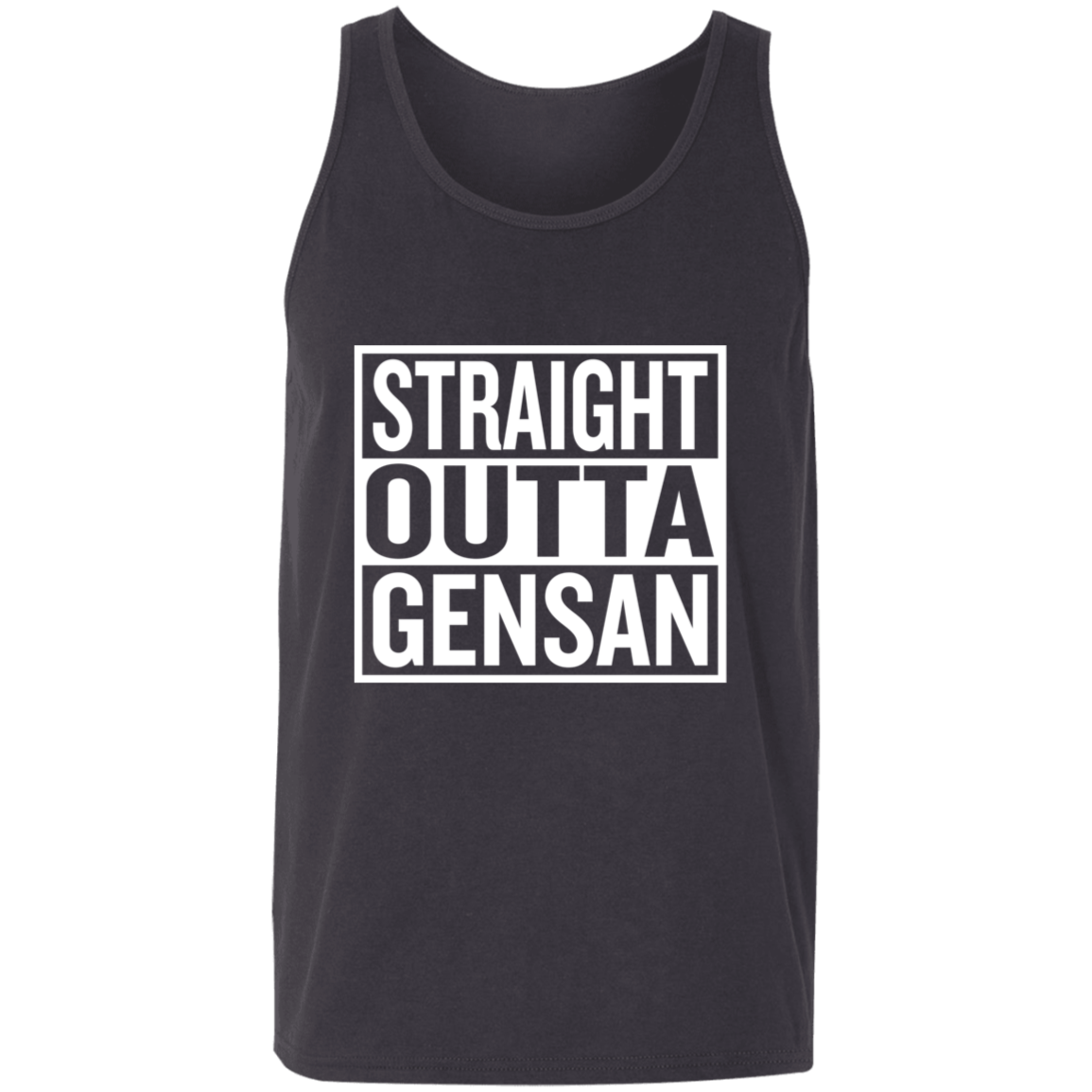 Straight Outta Gensan Unisex Cotton Tank Top