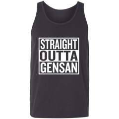 Straight Outta Gensan Unisex Cotton Tank Top