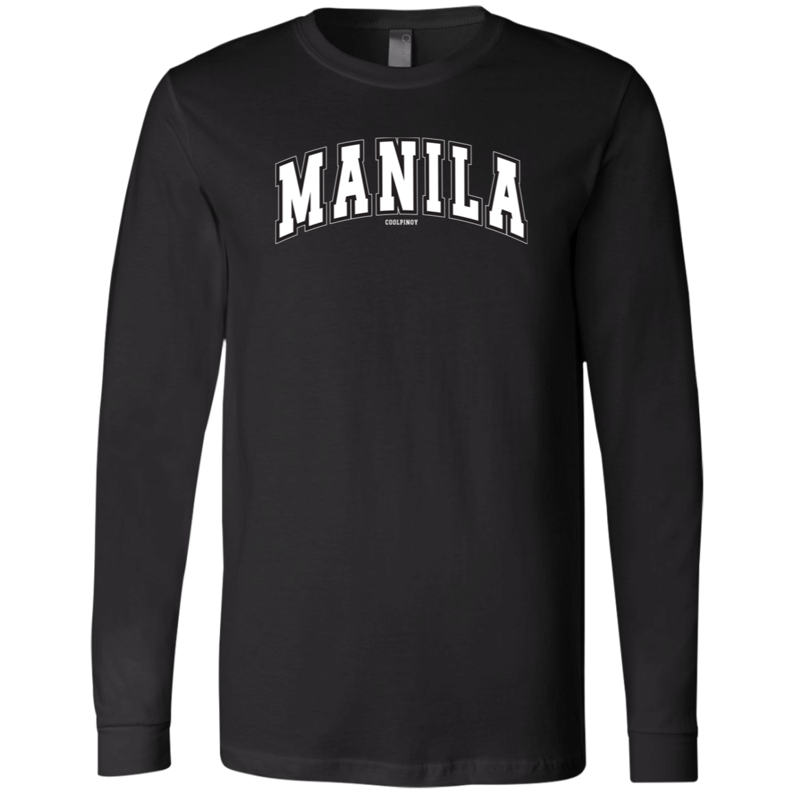 Manila Arch White CP Unisex Jersey Long Sleeve T-Shirt