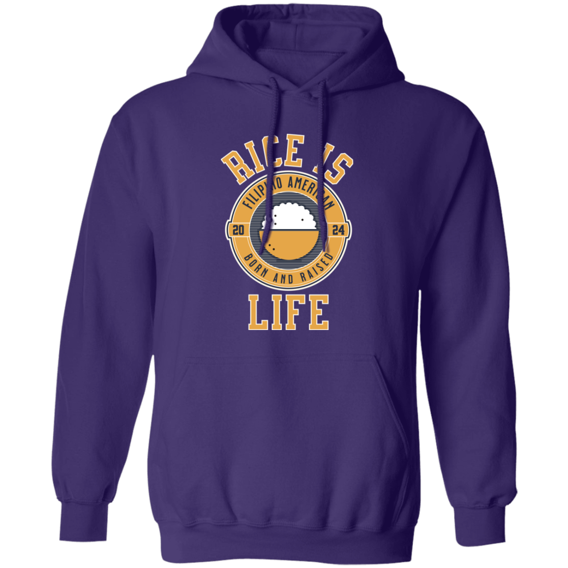 RIce is Life Unisex Pullover Hoodie