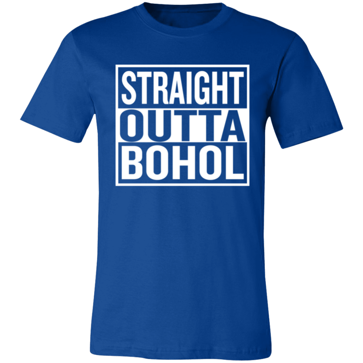 Straight Outta Bohol Unisex Jersey T-Shirt