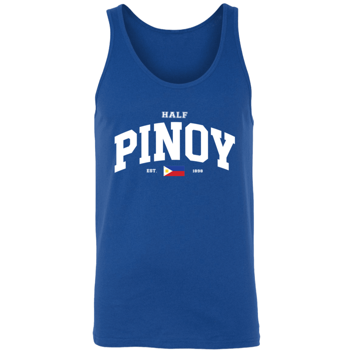 Half Pinoy Unisex Cotton Tank Top