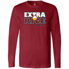 Extra Rice Please Mens Jersey Long Sleeve T-Shirt