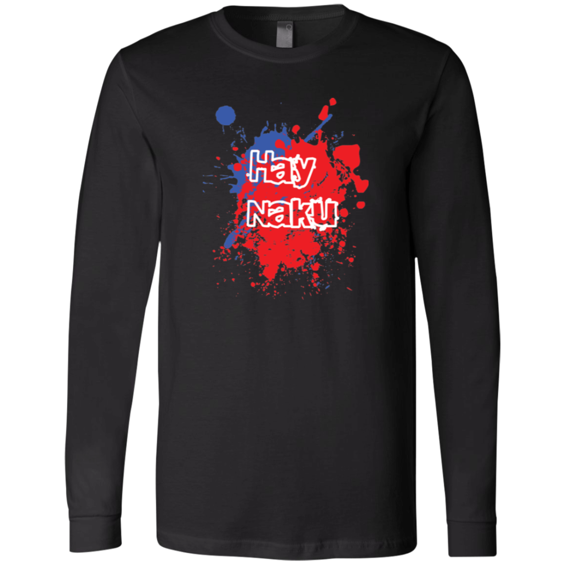 Hay Naku Splatter Unisex Jersey Long Sleeve T-Shirt