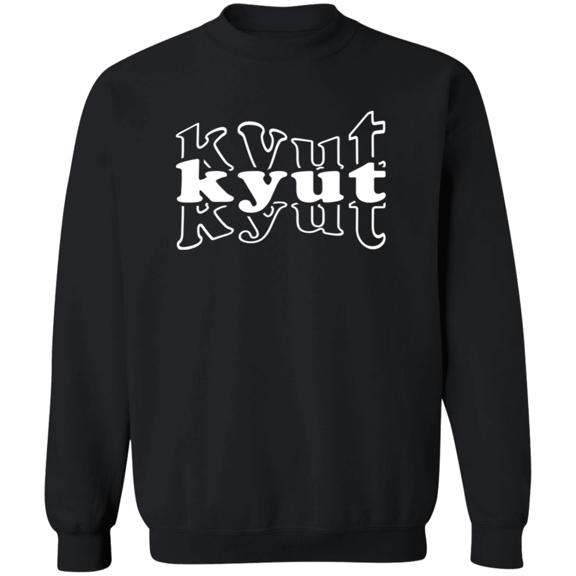 Kyut Unisex Crewneck Pullover Sweatshirt