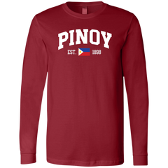 Pinoy Est 1898 Unisex Jersey Long Sleeve T-Shirt