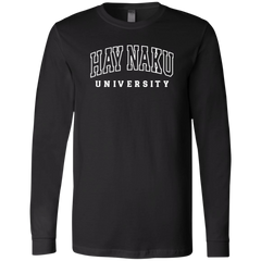 Hay Naku University Law Unisex Jersey Long Sleeve T-Shirt