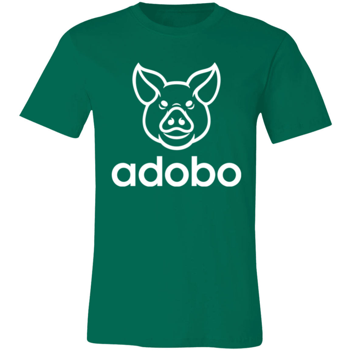 Adobo Pig Head Unisex Jersey T-Shirt