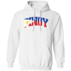 Pinoy with Flag Embedded Unisex Pullover Hoodie