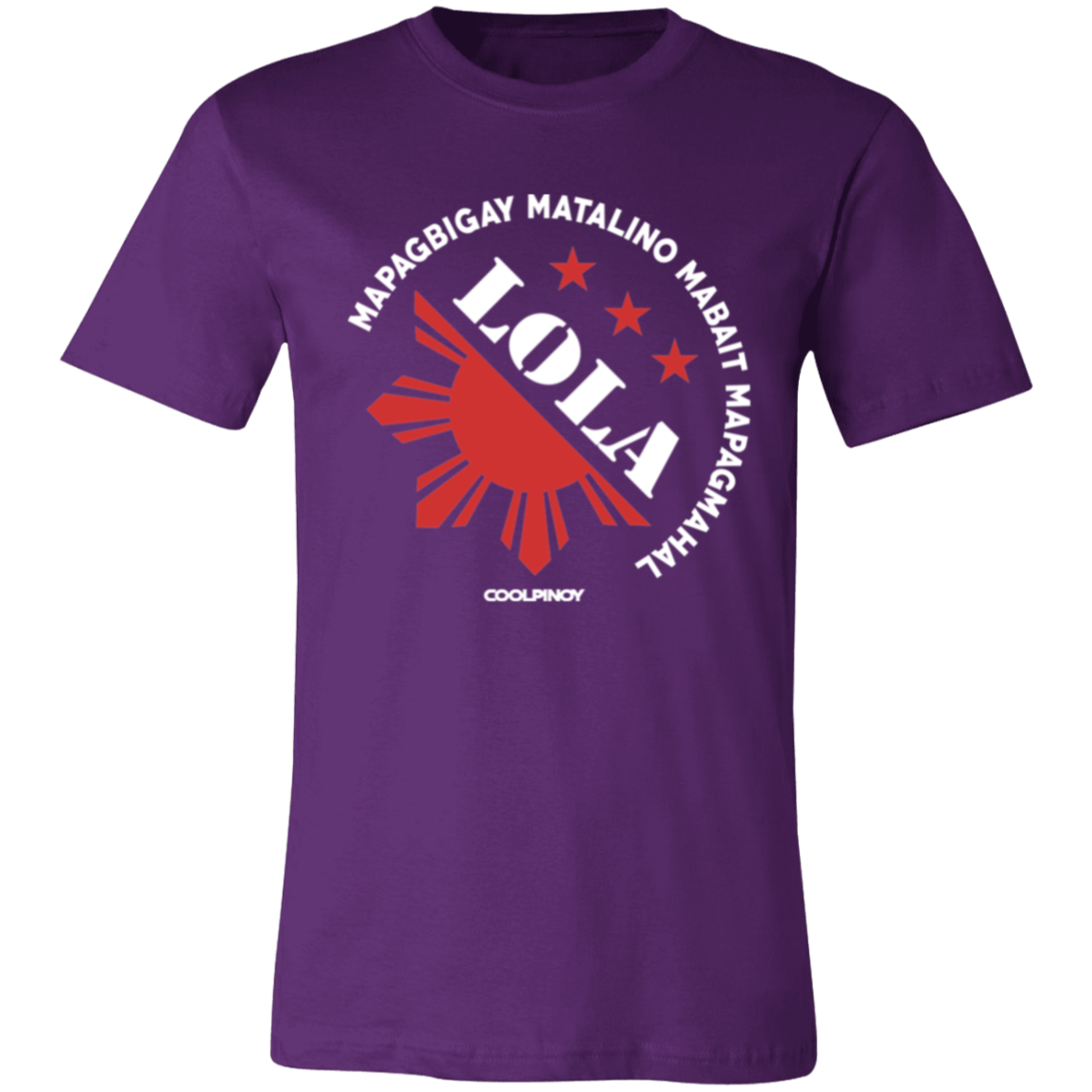 Matalino Mapagmahal Lola Unisex Jersey T-Shirt