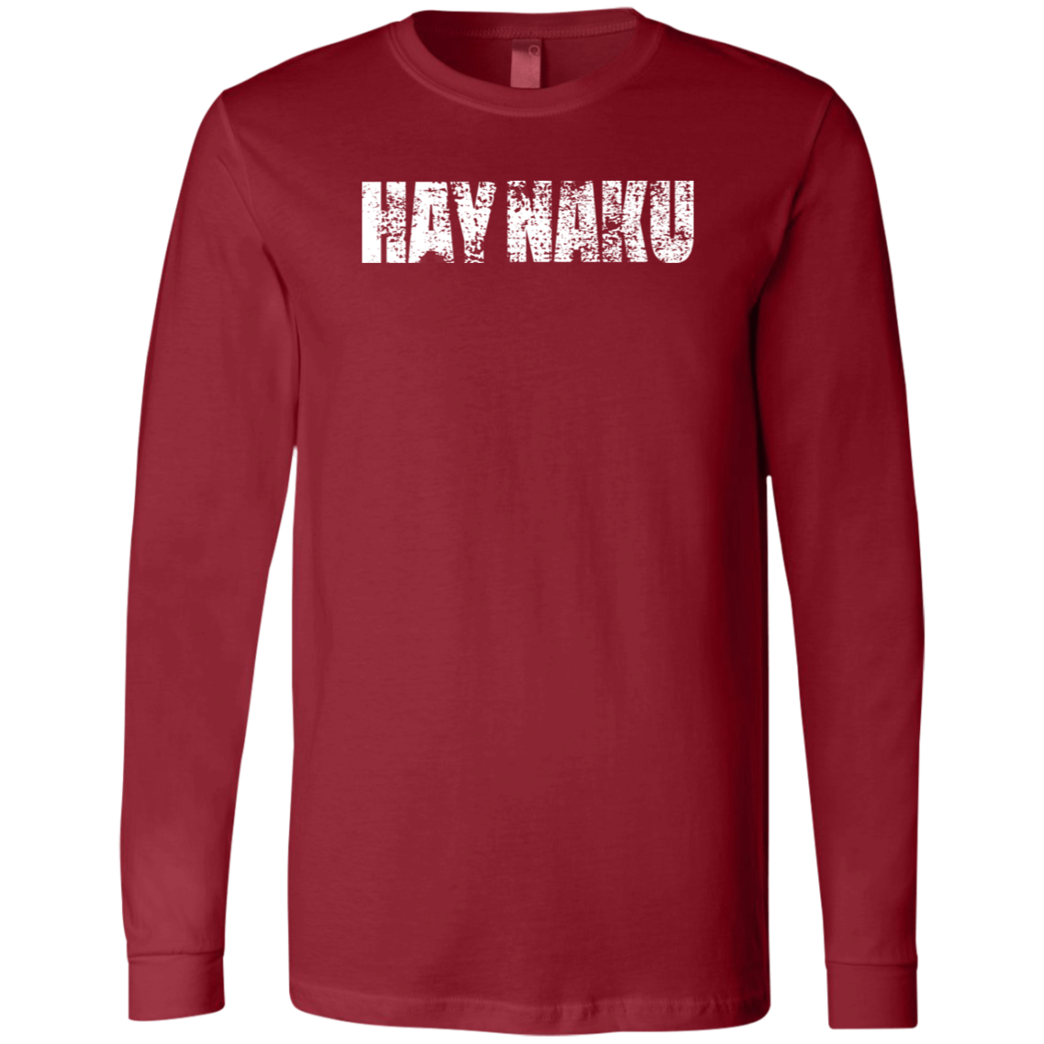 Hay Naku Distressed Unisex Jersey Long Sleeve T-Shirt