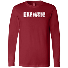 Hay Naku Distressed Unisex Jersey Long Sleeve T-Shirt