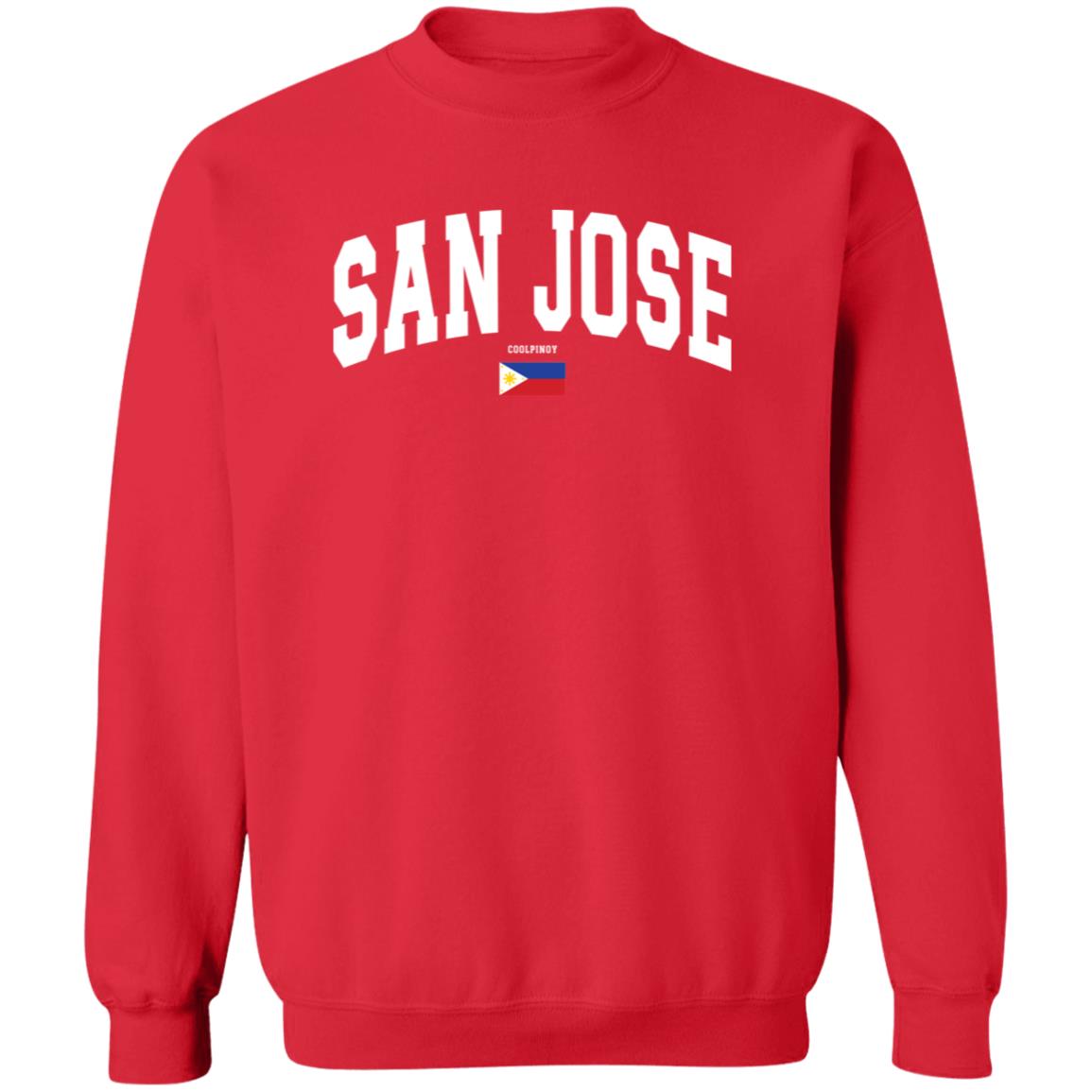 San Jose Unisex Crewneck Pullover Sweatshirt