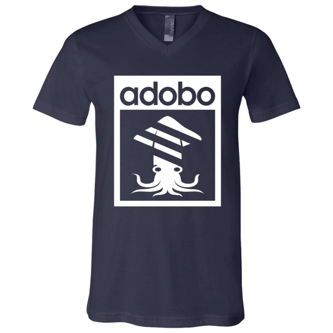 Squid Adobo Unisex Jersey V-Neck T-Shirt