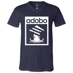 Squid Adobo Unisex Jersey V-Neck T-Shirt