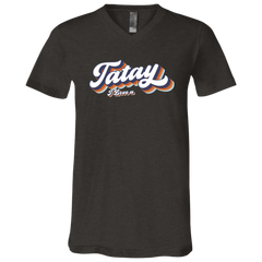 Tatay I Love U Unisex Jersey V-Neck T-Shirt