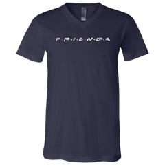 Priends Unisex Jersey V-Neck T-Shirt