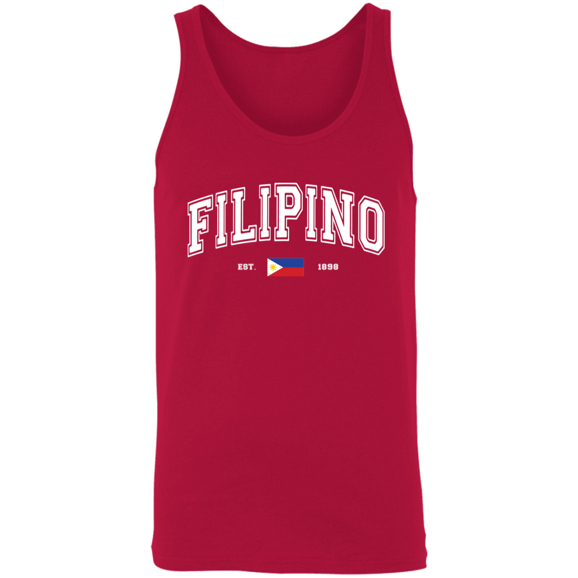 Filipino Est 1898 Unisex Cotton Tank Top