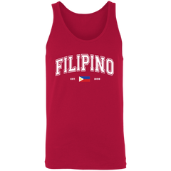 Filipino Est 1898 Unisex Cotton Tank Top