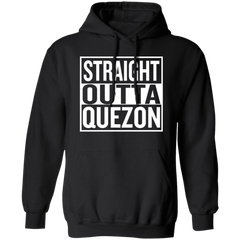 Straight Outta Quezon Unisex Pullover Hoodie