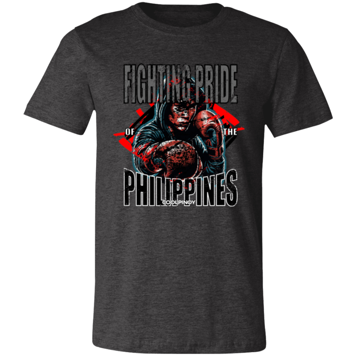 Fighting Pride Of The Philippines Boxing Unisex Jersey T-Shirt