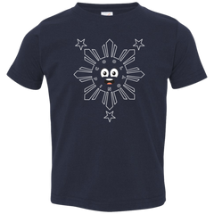 Kids CoolPinoy Sun and Stars Toddler Jersey T-Shirt