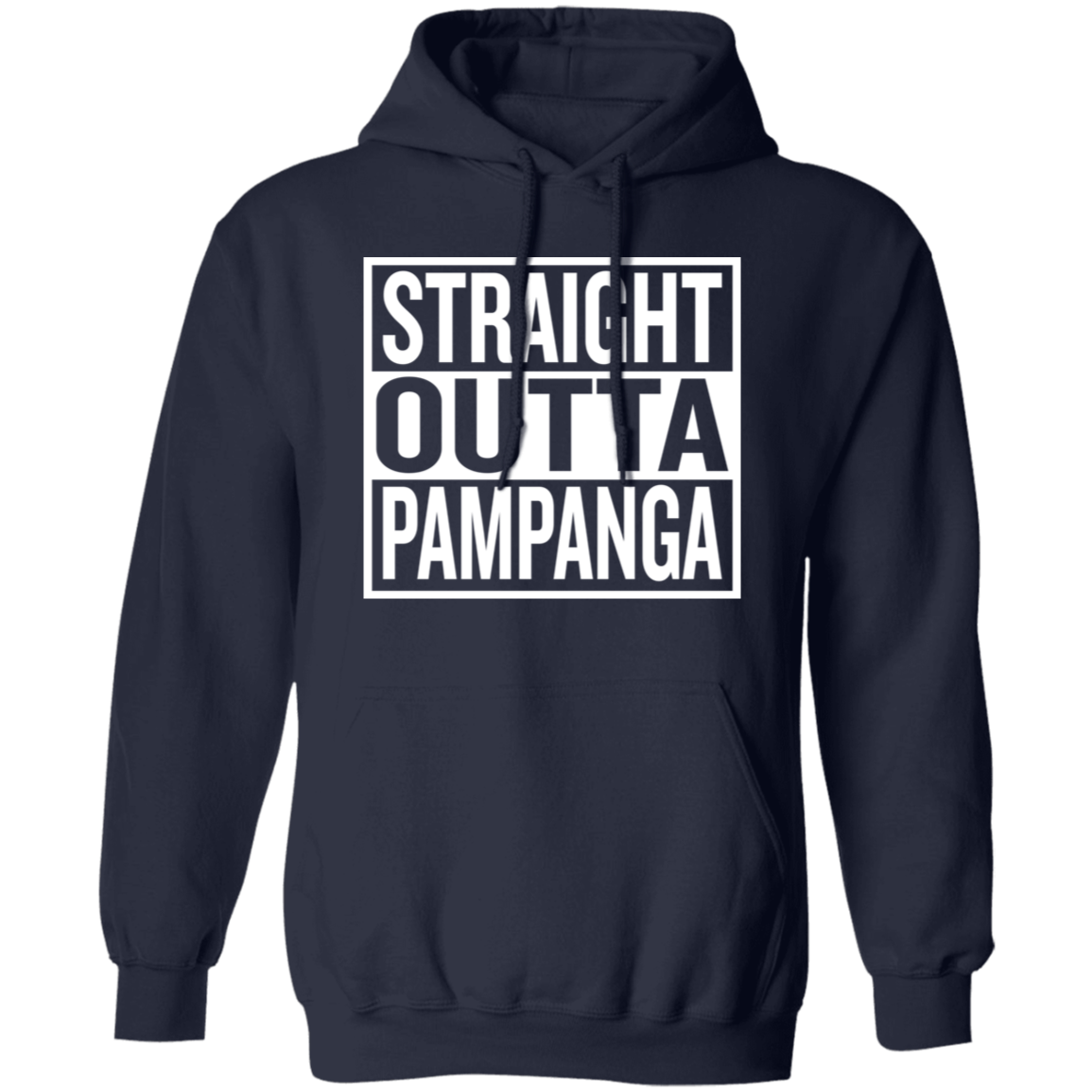 Straight Outta Pampanga Unisex Pullover Hoodie