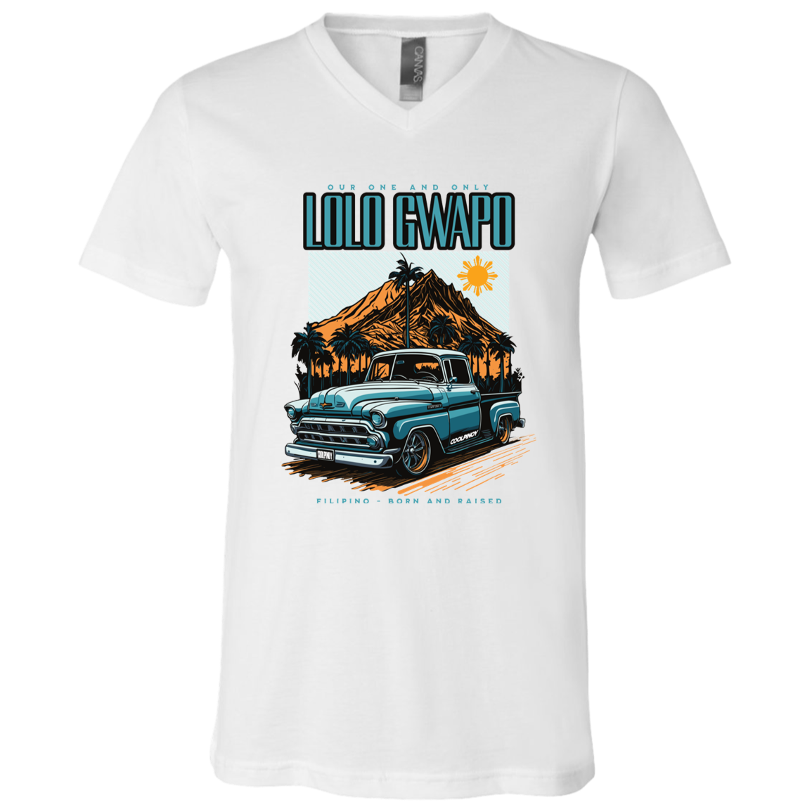 Lolo Gwapo Unisex Jersey V-Neck T-Shirt