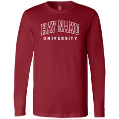 Hay Naku University Law Unisex Jersey Long Sleeve T-Shirt