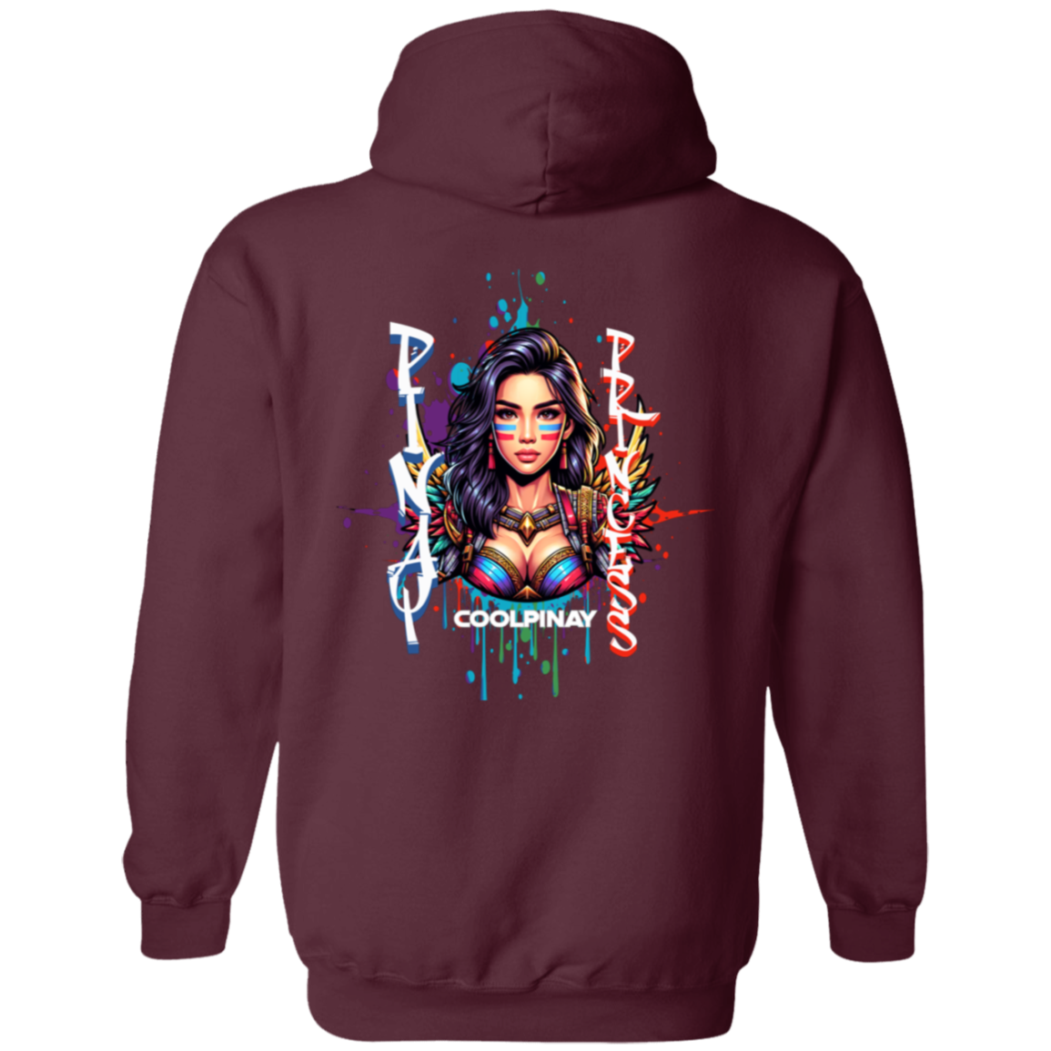 Pinay Princess Unisex Pullover Hoodie