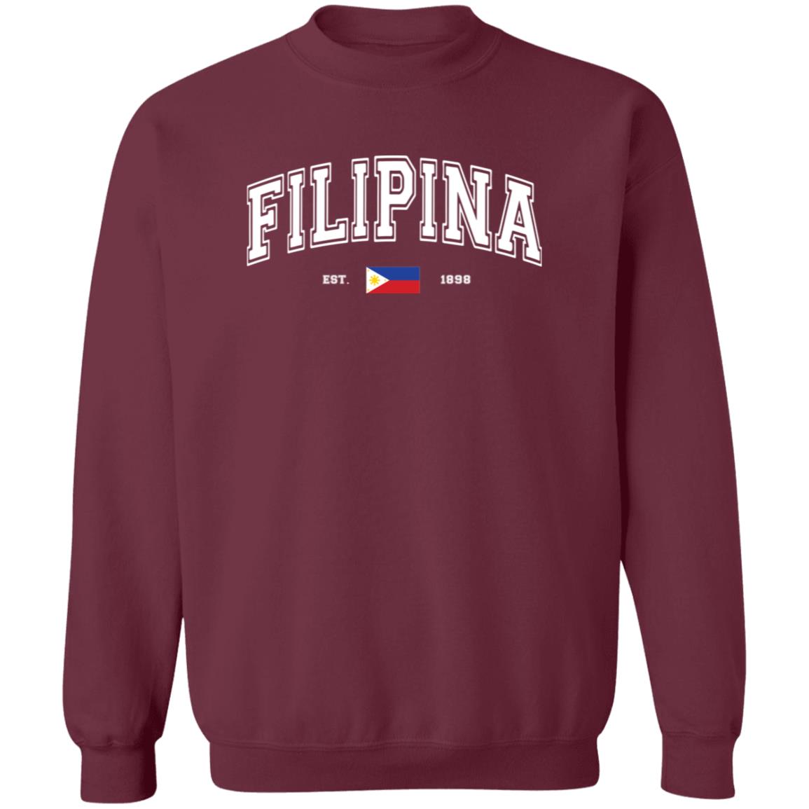 Filipina Est 1898 Unisex Crewneck Pullover Sweatshirt