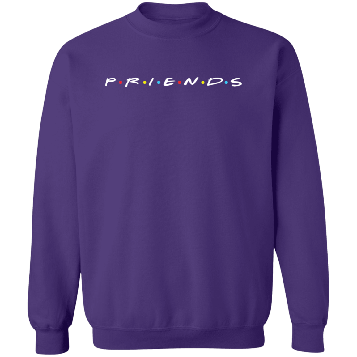 Priends Unisex Crewneck Pullover Sweatshirt