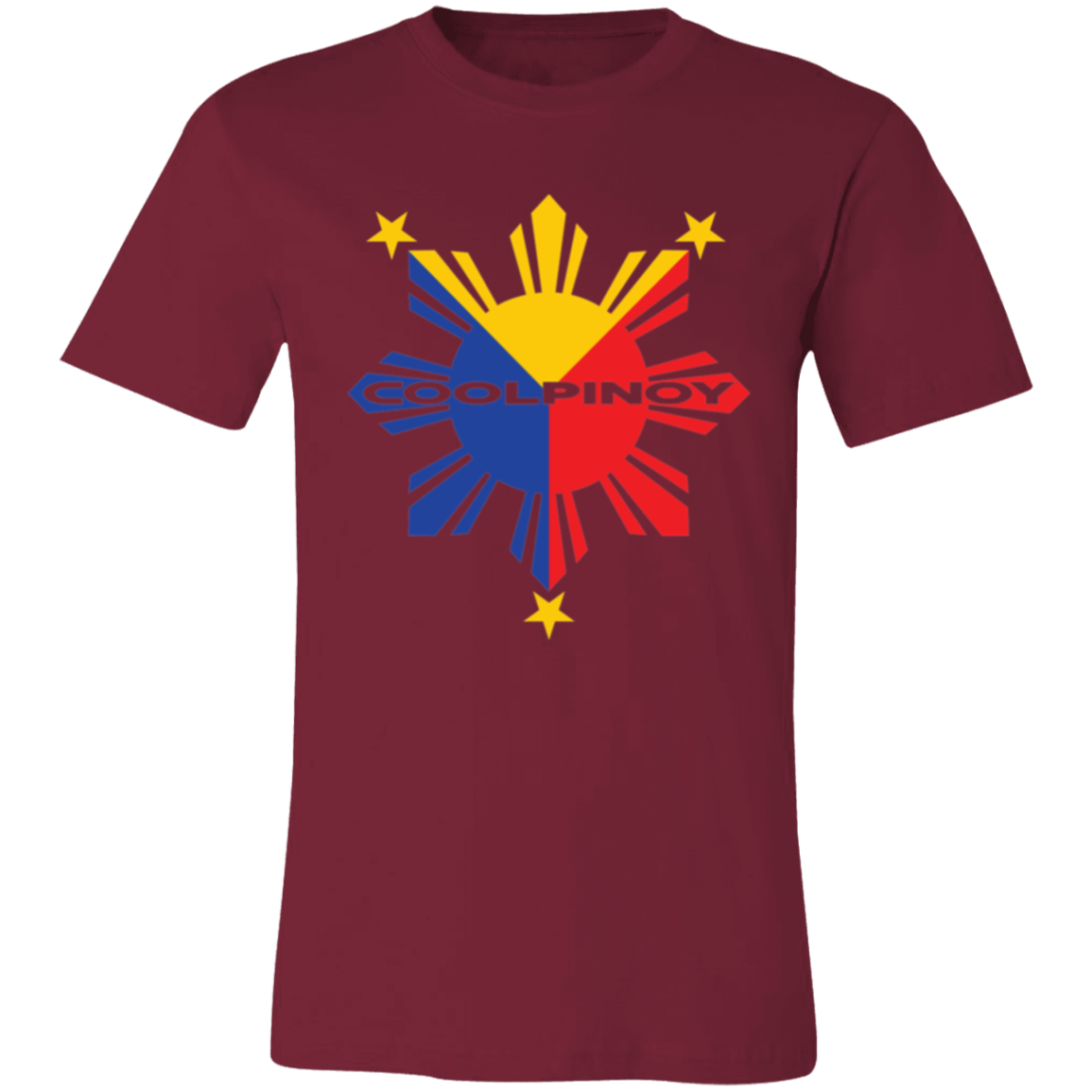 CoolPinoy Tricolor Unisex Jersey T-Shirt