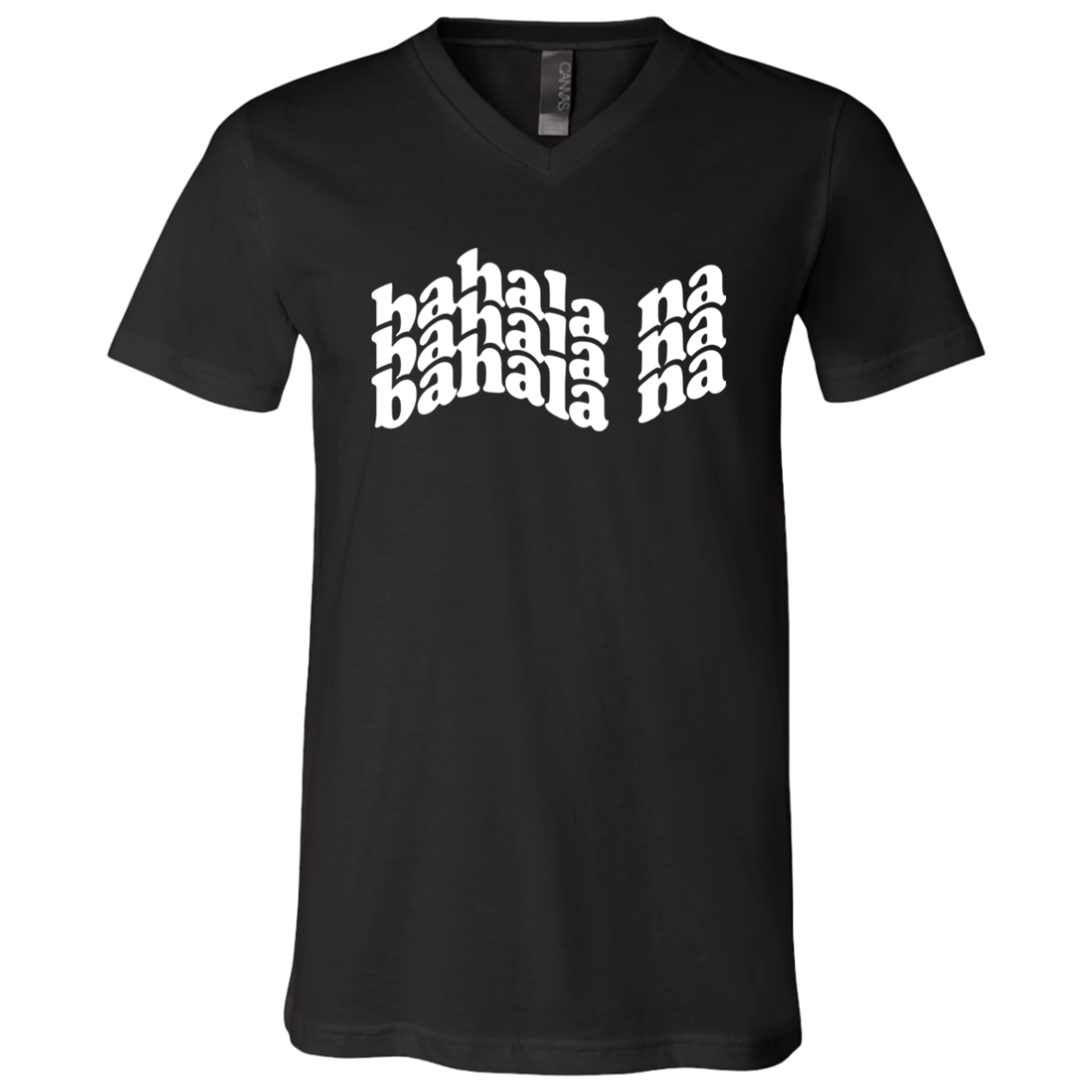 Bahala Na Floating Unisex Jersey V-Neck T-Shirt