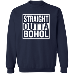 Straight Outta Bohol Unisex Crewneck Pullover Sweatshirt